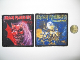 Iron Maiden ofsetová nášivka po krajoch obšívaná  cca. 9x9cm  cena za 1ks!!!
